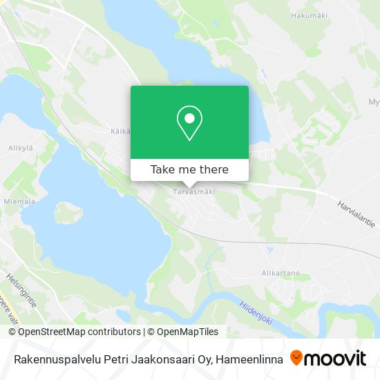 Rakennuspalvelu Petri Jaakonsaari Oy map