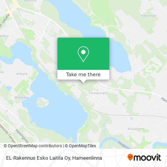 EL-Rakennus Esko Laitila Oy map