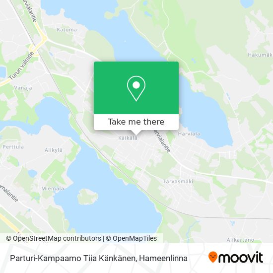 Parturi-Kampaamo Tiia Känkänen map