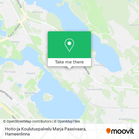 Hoito-ja Koulutuspalvelu Marja Paasivaara map