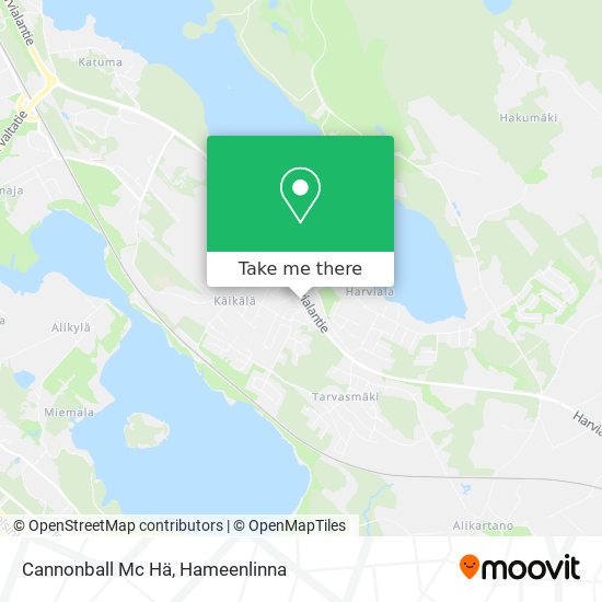 Cannonball Mc Hä map