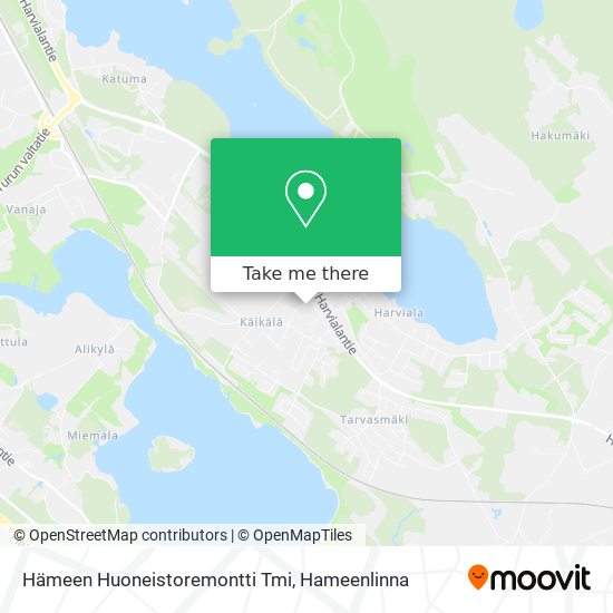 Hämeen Huoneistoremontti Tmi map