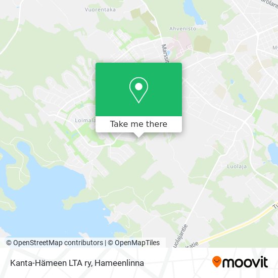 Kanta-Hämeen LTA ry map