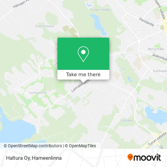 Haltura Oy map