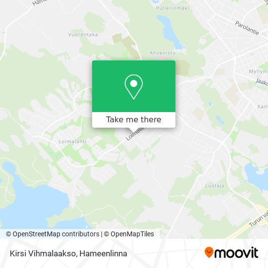 Kirsi Vihmalaakso map