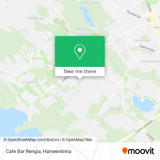 Cafe Bar Rengia map