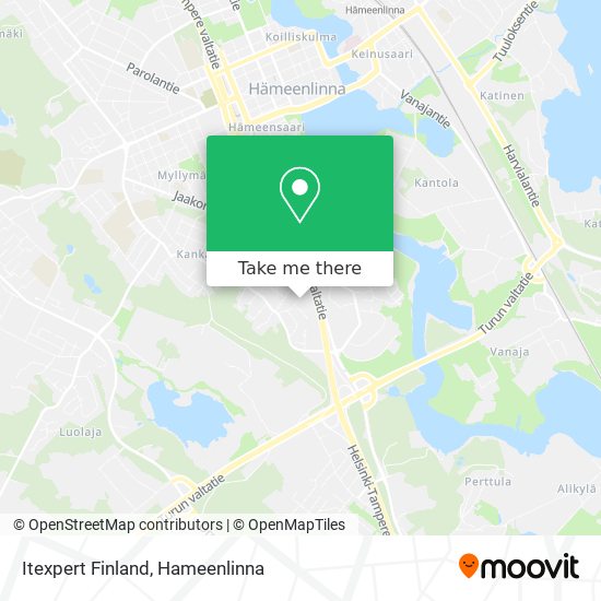Itexpert Finland map