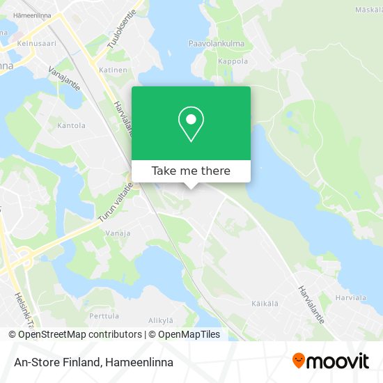 An-Store Finland map