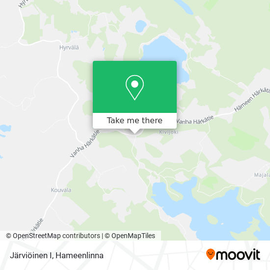 Järviöinen I map