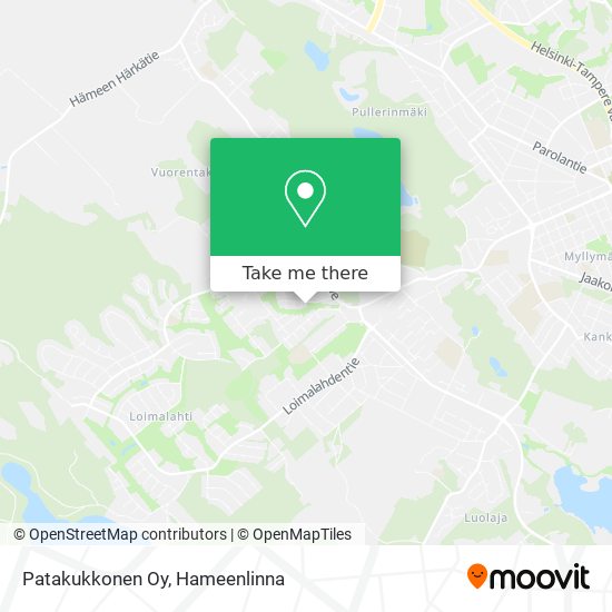 Patakukkonen Oy map