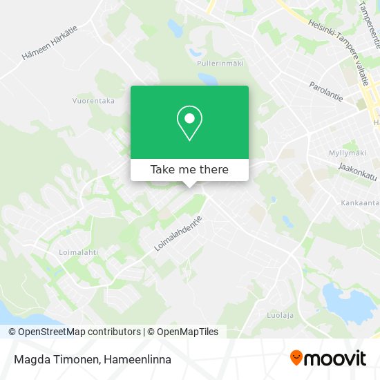 Magda Timonen map