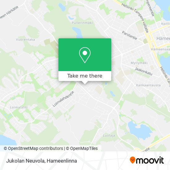 Jukolan Neuvola map