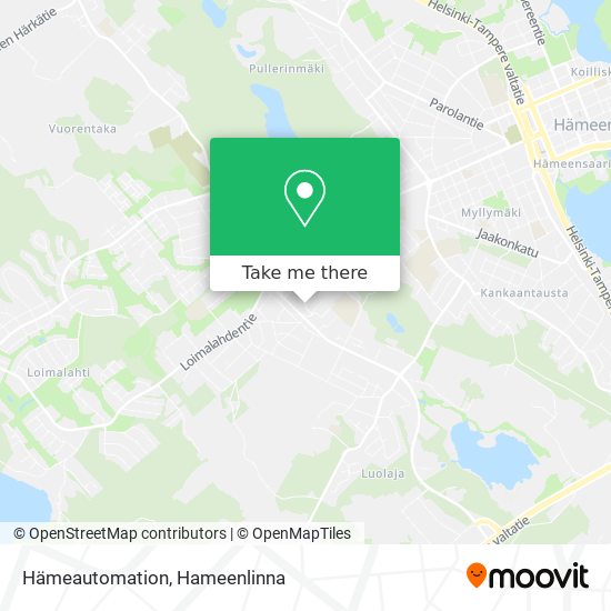 Hämeautomation map