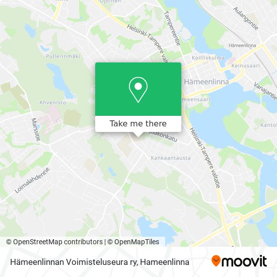 Hämeenlinnan Voimisteluseura ry map