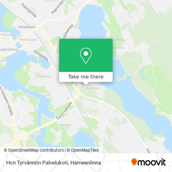 Hcn Tyrvännön Palvelukoti map