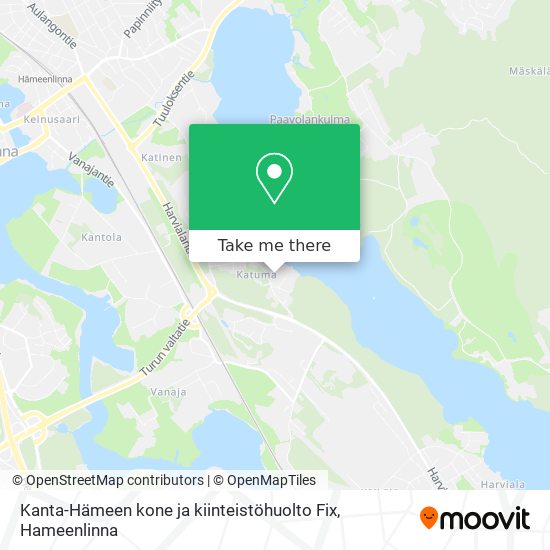 Kanta-Hämeen kone ja kiinteistöhuolto Fix map
