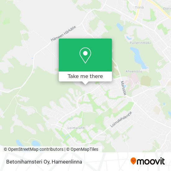 Betonihamsteri Oy map