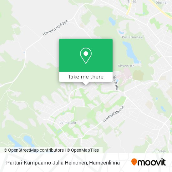 Parturi-Kampaamo Julia Heinonen map
