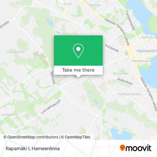 Rapamäki I map