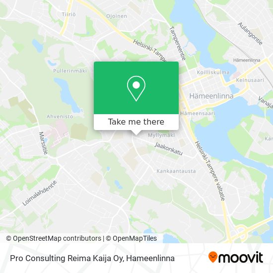 Pro Consulting Reima Kaija Oy map