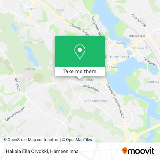 Hakala Eila Orvokki map