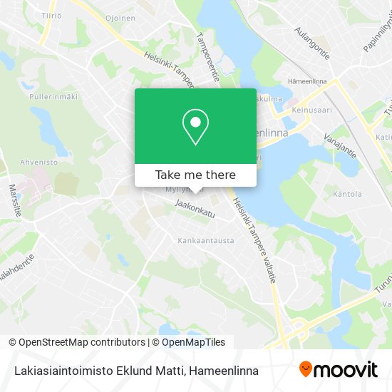 Lakiasiaintoimisto Eklund Matti map