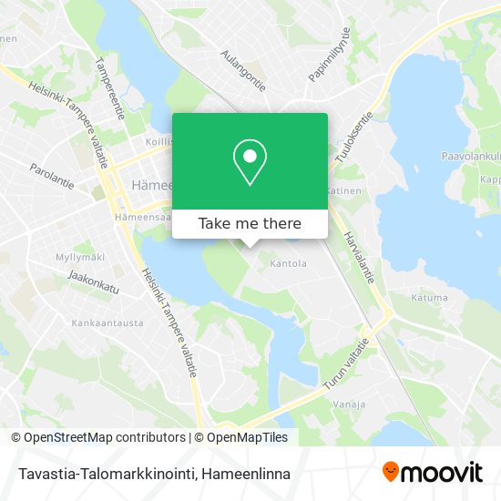 Tavastia-Talomarkkinointi map