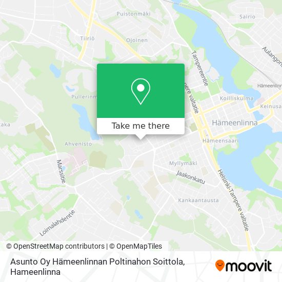 Asunto Oy Hämeenlinnan Poltinahon Soittola map