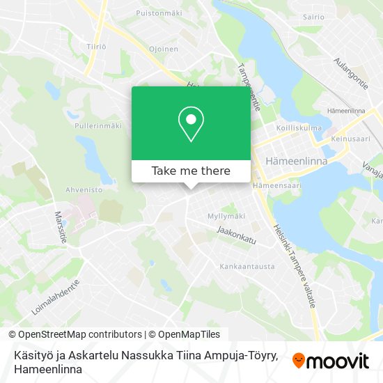 Käsityö ja Askartelu Nassukka Tiina Ampuja-Töyry map