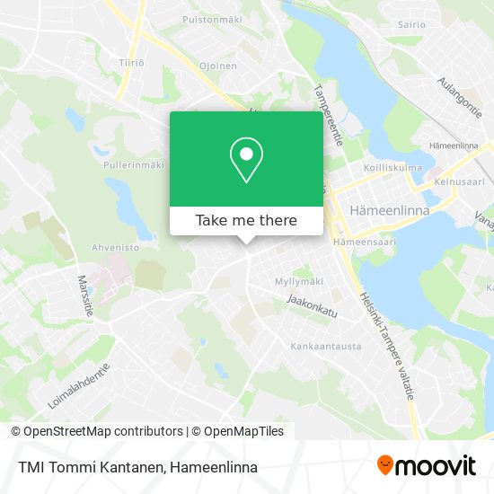 TMI Tommi Kantanen map