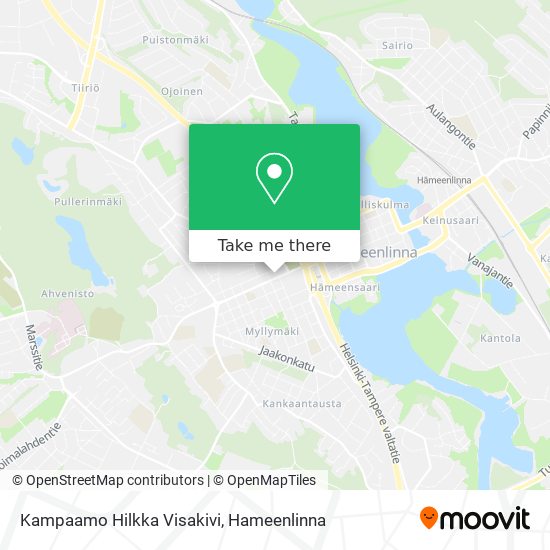 Kampaamo Hilkka Visakivi map
