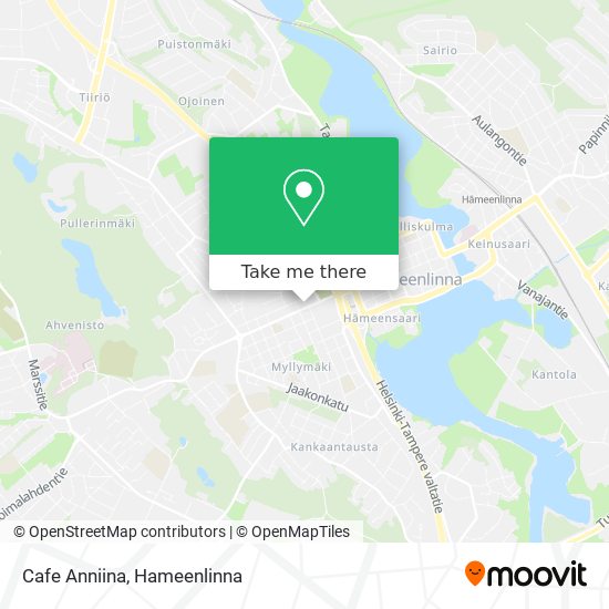 Cafe Anniina map