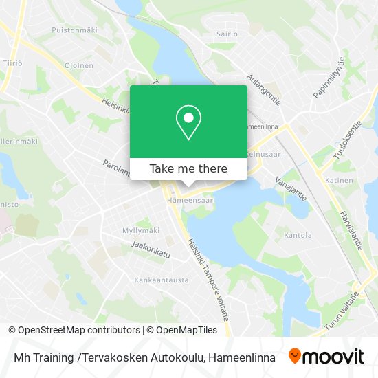 Mh Training /Tervakosken Autokoulu map