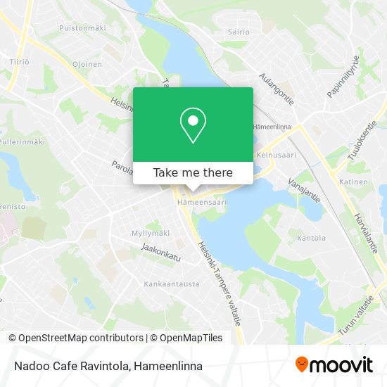 Nadoo Cafe Ravintola map