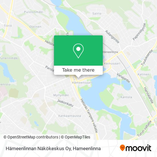 Hämeenlinnan Näkökeskus Oy map