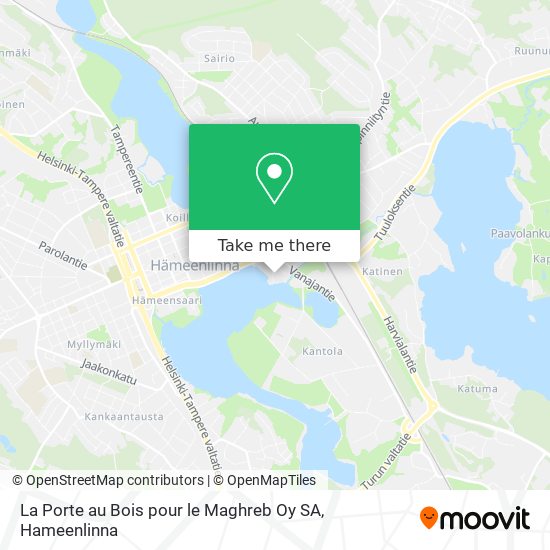 La Porte au Bois pour le Maghreb Oy SA map