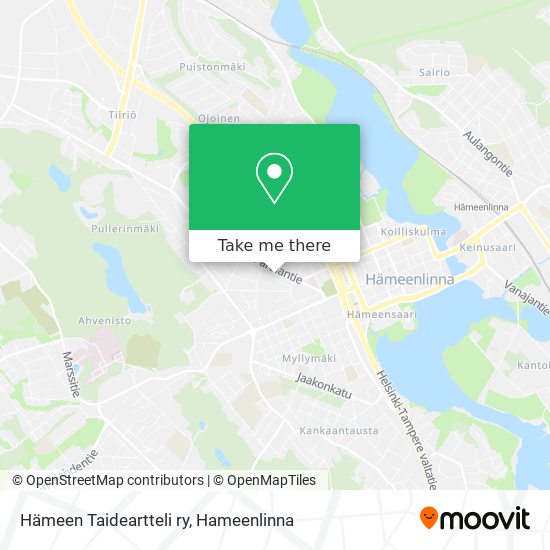 Hämeen Taideartteli ry map