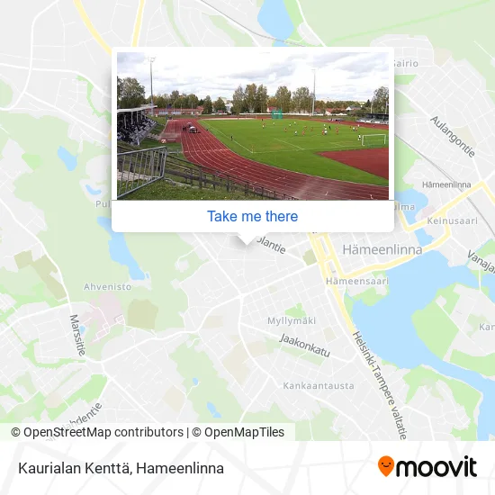 Kaurialan Kenttä map