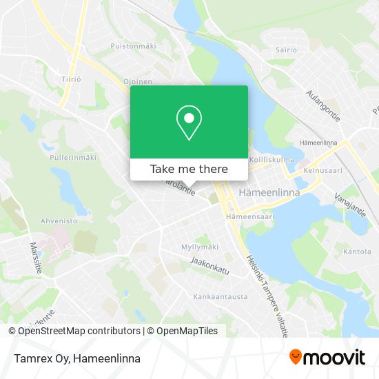Tamrex Oy map