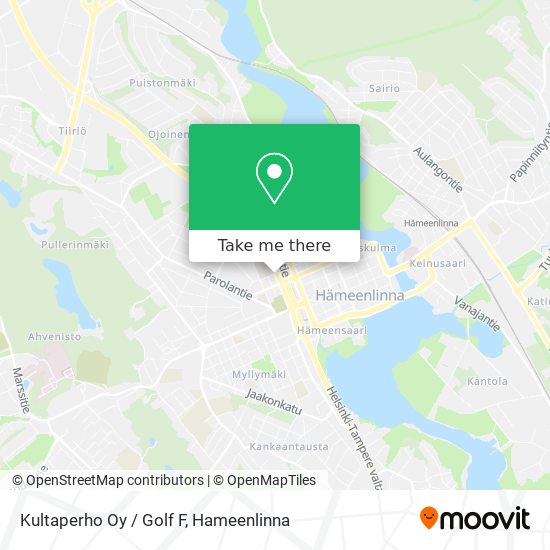 Kultaperho Oy / Golf F map