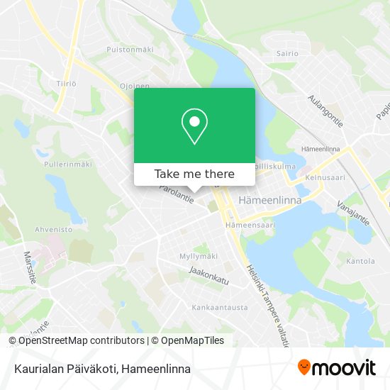 Kaurialan Päiväkoti map