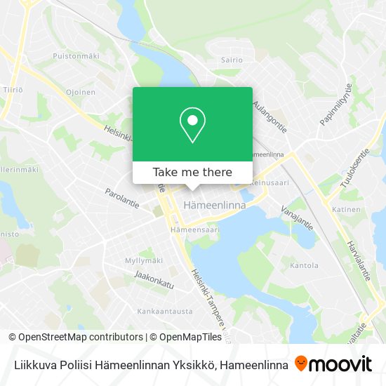 Liikkuva Poliisi Hämeenlinnan Yksikkö map