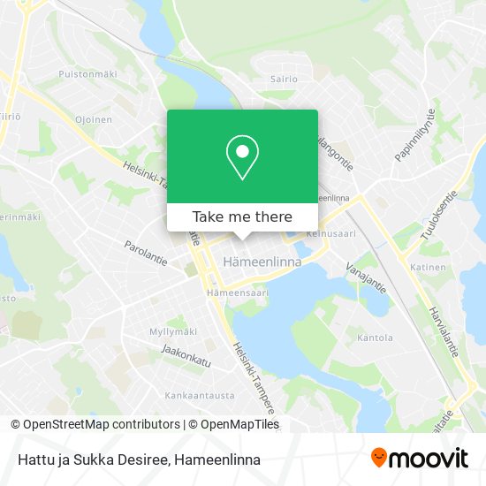 Hattu ja Sukka Desiree map
