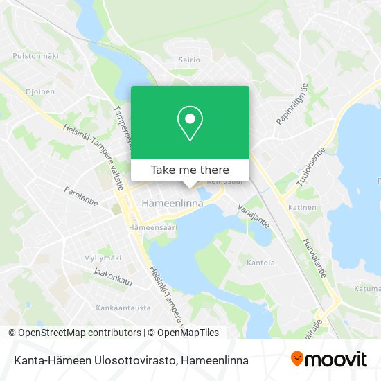 Kanta-Hämeen Ulosottovirasto map