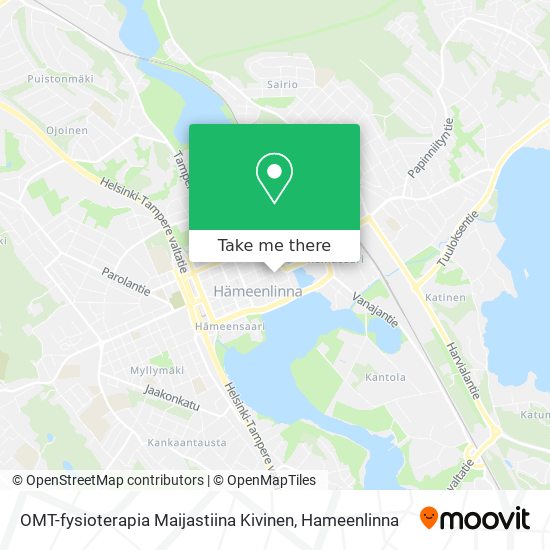 OMT-fysioterapia Maijastiina Kivinen map