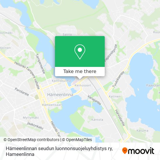 Hämeenlinnan seudun luonnonsuojeluyhdistys ry map