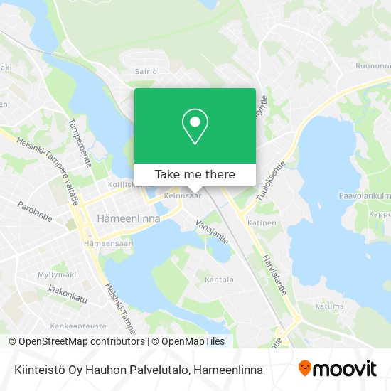 Kiinteistö Oy Hauhon Palvelutalo map