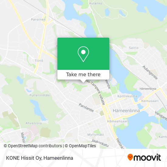 KONE Hissit Oy map