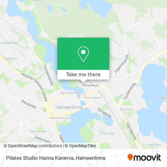 Pilates Studio Hanna Kanerva map