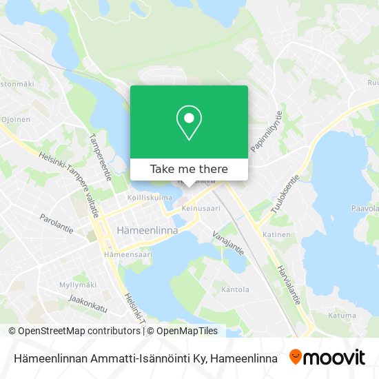 Hämeenlinnan Ammatti-Isännöinti Ky map